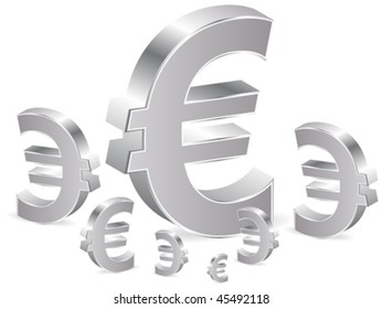 Business background with euro