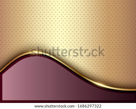 Business background gold, elegant abstract vector illustration.