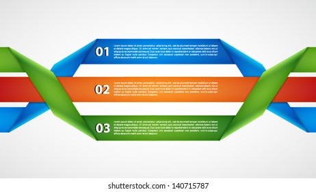 Business background. Infographic template. EPS10 vector