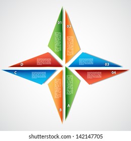 Business background. Infographic template. EPS10 vector