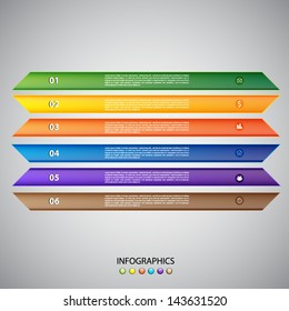 Business background. Infographic template. Modern design template. EPS10 vector