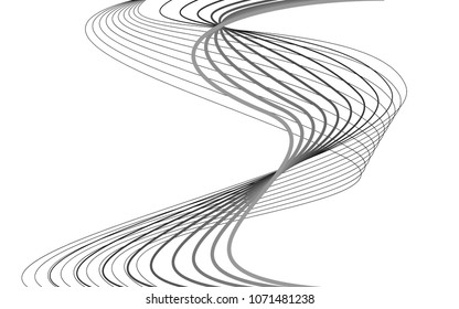 business background lines wave abstract flowing stripe and curves design