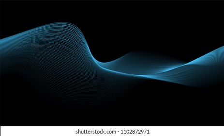 business background lines wave abstract flowing stripe and curves design