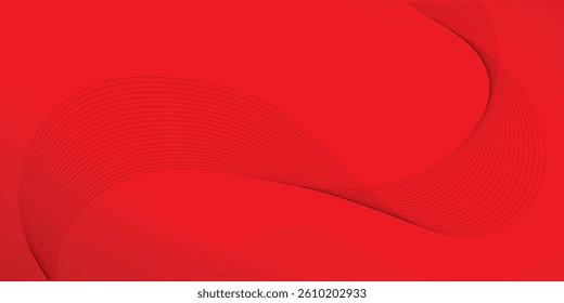 Business background lines wave abstract stripe design gradient background, red mesh abstract, vector blurred soft blend color gradation