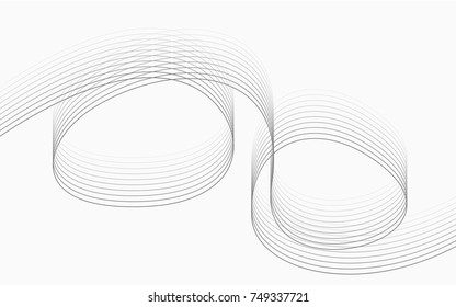 business background lines wave abstract flowing stripe and curve
