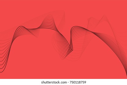 business background lines wave abstract flowing stripe and curve