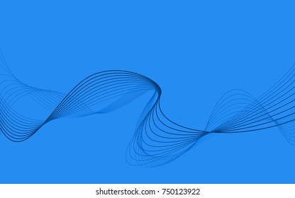 business background lines wave abstract flowing stripe and curve