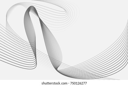 business background lines wave abstract flowing stripe and curve