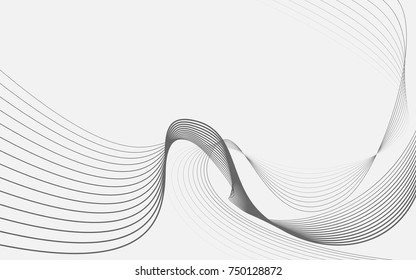 business background lines wave abstract flowing stripe and curve