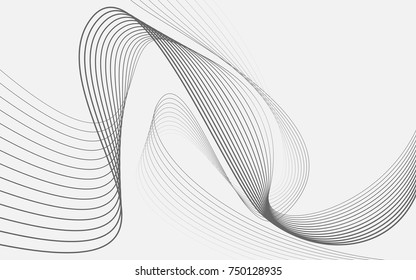 business background lines wave abstract flowing stripe and curve