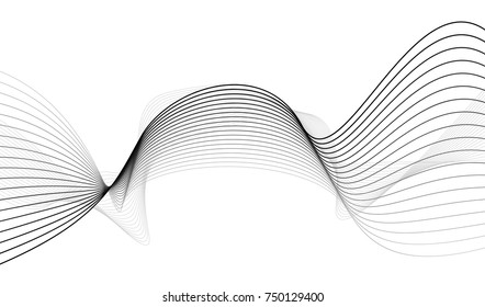 business background lines wave abstract flowing stripe and curve