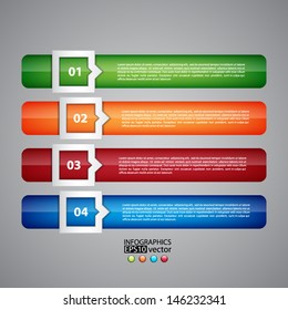 Business background. Modern design template. Can be used for infographic. EPS10 vector