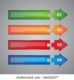 Business background. Modern design template. Can be used for infographic. EPS10 vector