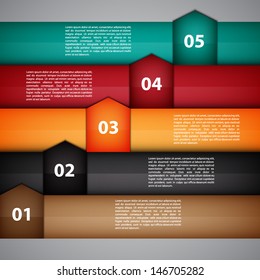 Business background. Modern design template. Can be used for infographic. EPS10 vector