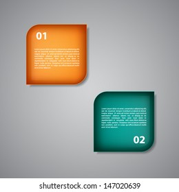 Business background. Modern design template. Can be used for infographic. EPS10 vector