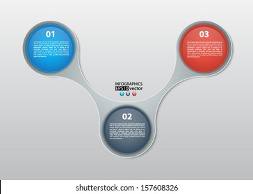 Business background. Modern design template. Can be used for infographic. EPS10 vector