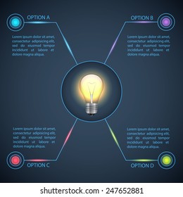 Business background. Modern design template. Can be used for infographic. EPS10 vector