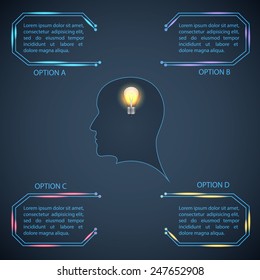 Business background. Modern design template. Can be used for infographic. EPS10 vector