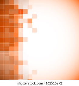 business background with mosaic effect