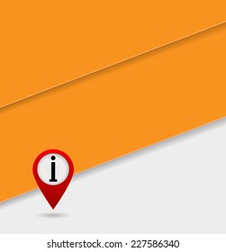 business background with pin design element