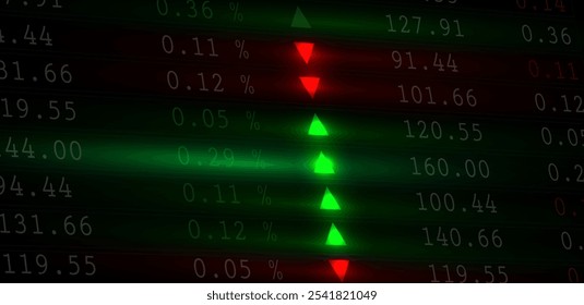 Antecedentes comerciales y pérdidas y ganancias. Ventajas económicas con luz brillante para el mercado de valores, el comercio de divisas y el cripto