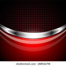 Business background red;  elegant vector illustration.