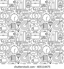 Business Background Seamless Pattern - 1