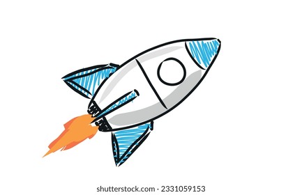 Business Background Sketch Vector Doodle