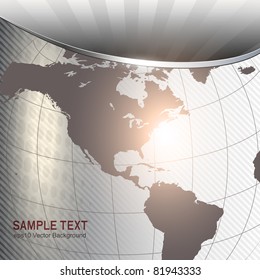 Business background stylish grey, vector