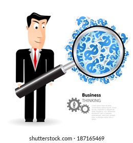 business background with symol of business and dollar