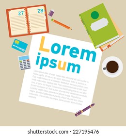 Business background, vector