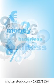 Business background. Vector illustration 
