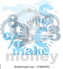 Business background. Vector illustration 