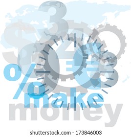 Business background. Vector illustration 