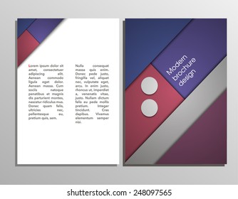 Business background. Vector template. Poster. Vector Business Flyer. Modern Brochure Design. EPS 10