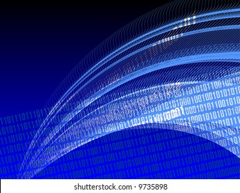 business background, vector without mesh, use only linear gradient