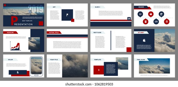 Business backgrounds of digital technology. Clouds blurred elements for presentation templates. Leaflet, Annual report, cover design. Banner, brochure, layout, design. Flyer. Vector illustration