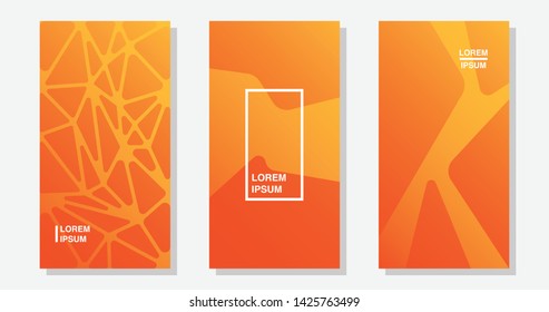 Business background's set, vector illustration design.