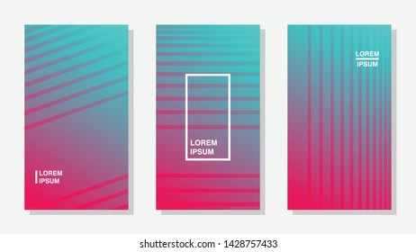 Business background's set, vector illustration design.