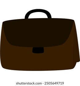 business bag, business briefcase, suitcase, school bag, vector illustration, education element 