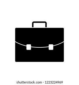 Business bag. Briefcase. Vector Illustration.