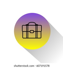 Business bag with documents