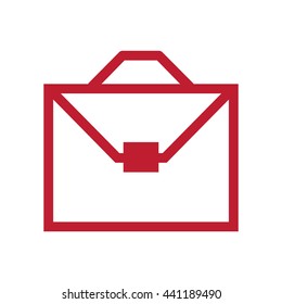 
Business bag icon.