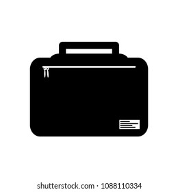 Business bag Icon, vector illustration. Flat design