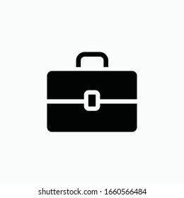 business bag icon vector sign symbol isolated