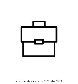 business bag icon vector sign symbol