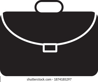 business bag icon vector sign symbol isolated