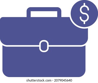  Business bag Isolated Vector icon which can easily modify or edit

