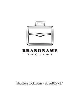 business bag logo icon cartoon template modern vector style