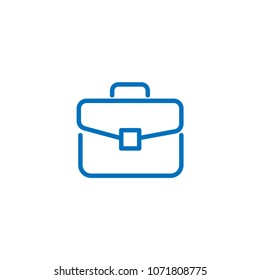Business bag vector icon